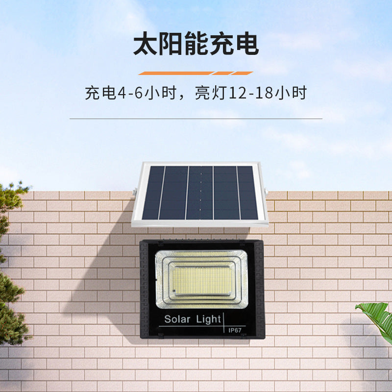 Cross-border new solar lights Outdoor lighting Garden lights Solar floodlights New rural street lights Factory direct sales