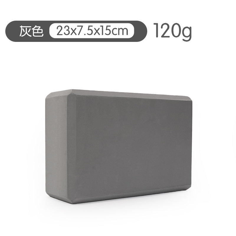 EVA Color Yoga Brick High Density Color Logo Eco-friendly Yoga Assistant One-word Horse Practice Tool