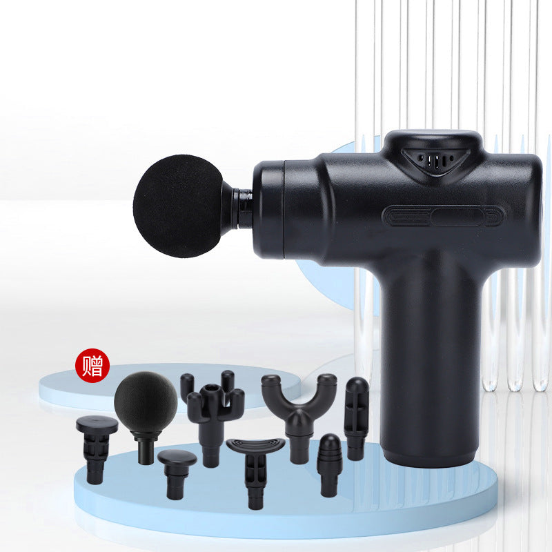 Household Fascia Gun Ladies Electric Massager Relieve Muscle Massage Massage Gun USB Mini Charging Fascia Gun