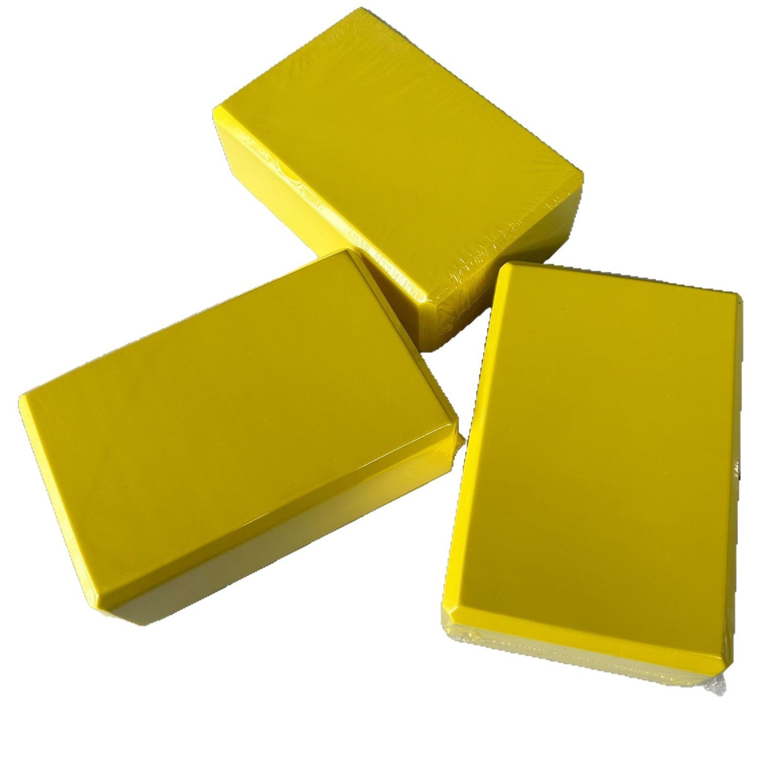 Yiwu manufacturers wholesale clearance 120g 369 yoga bricks pure yellow one-word horse practice bricks children's dance bricks