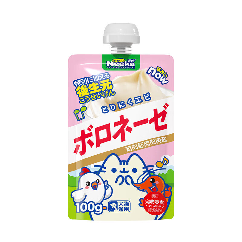 Nica Gollum Sauce Cat Meat Sauce Cat Wet Food Pack Cat Snacks Pet Meat Sauce Pack Cat Dog Miaoxian Canned Meat Puree