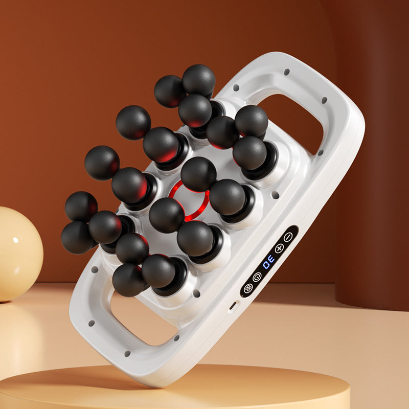 Cross-border foreign trade full body massager fascia grab, meridian gun 16, multi-head 20, fascia gun