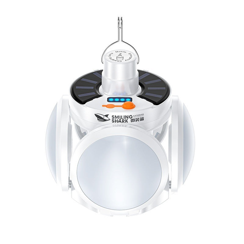 Lighting Camping Light Foldable Solar Night Market Stall Light Home Student Dormitory LED Super Bright Power Outage