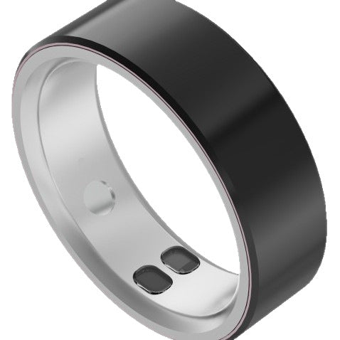 AC11 smart ceramic ring emergency call for help vibration reminder calorie sleep heart rate blood meter step pressure smart touch