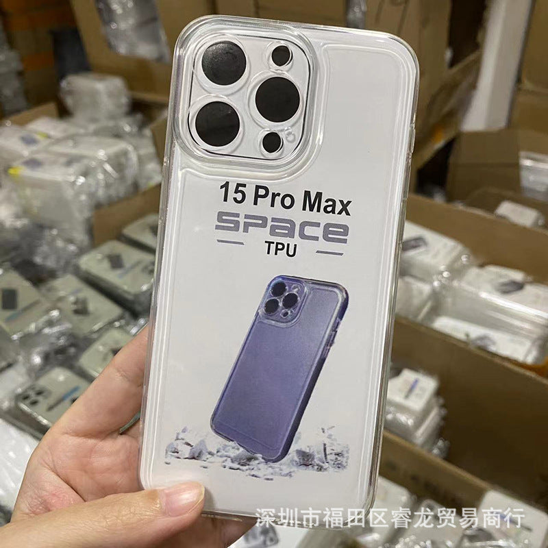 Transparent application Apple 15/16 anti-drop 14 mobile phone case iphone13pro mobile phone case PM soft case 11 wholesale 13