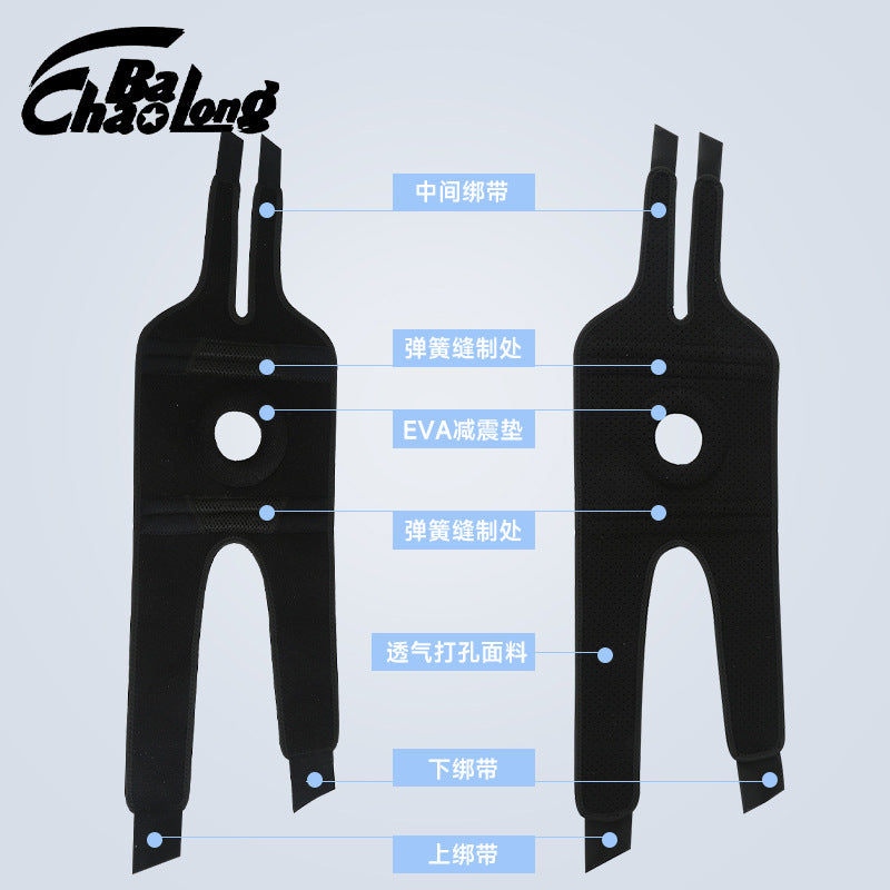 Fitness Sports Knee Pads Mountaineering Basketball Running Protection Knee Pads Black Breathable Meniscus Protection Knee Pads Wholesale