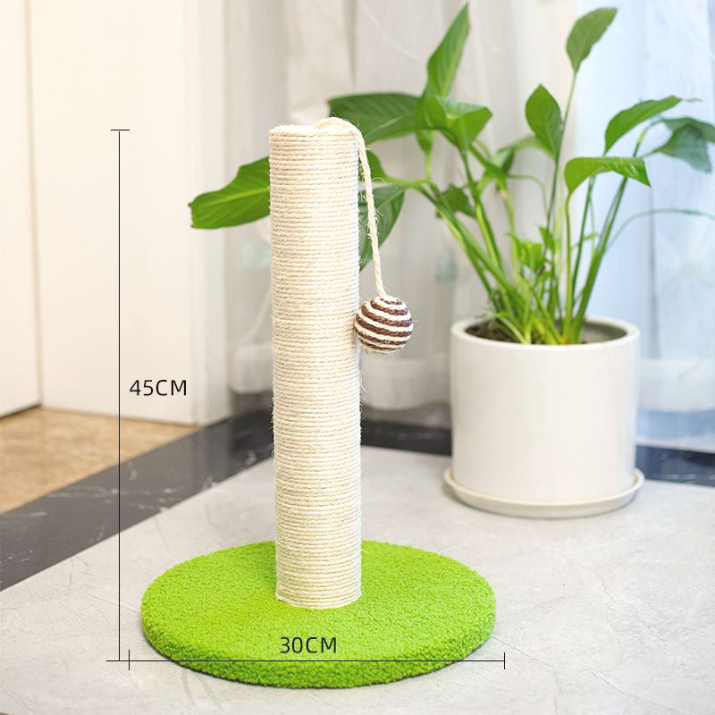 [Clearance Free Shipping] Sisal Cat Claw Post Cat Round Pet Supplies Cat Toy Ball Sisal Cat Scratch Post