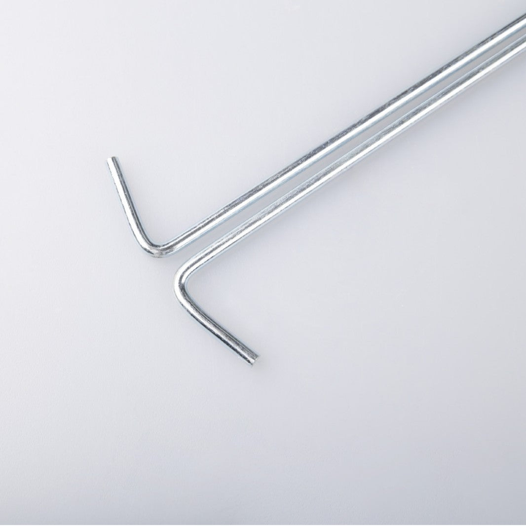 厂家批发零售7字型帐篷地钉露营地钉天幕地钉帐篷配件铁丝钉镀锌