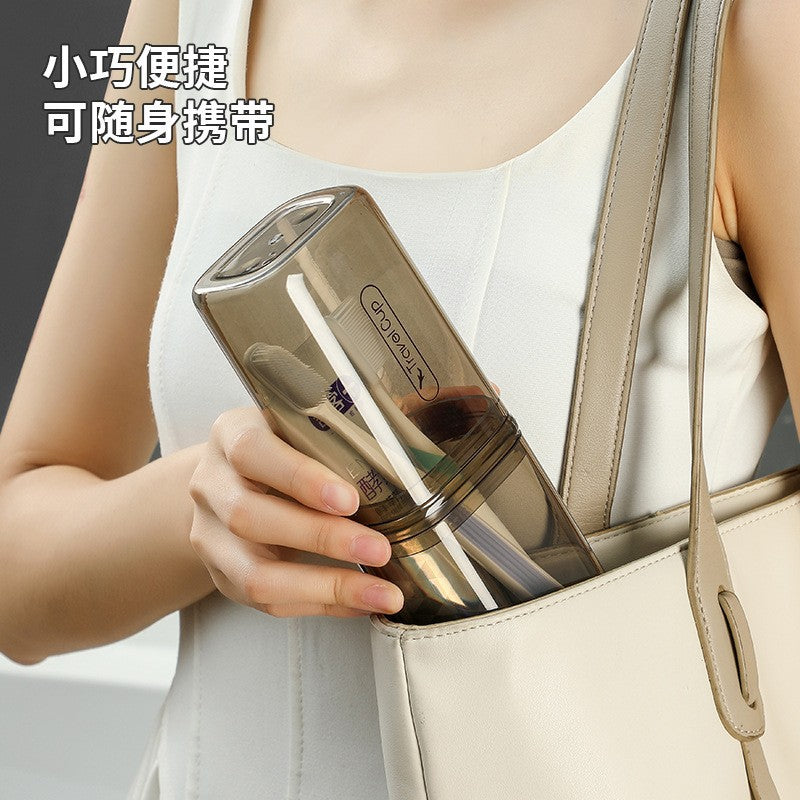 Travel mouthwash cup portable wash set brushing cup electric toothbrush storage box travel out
