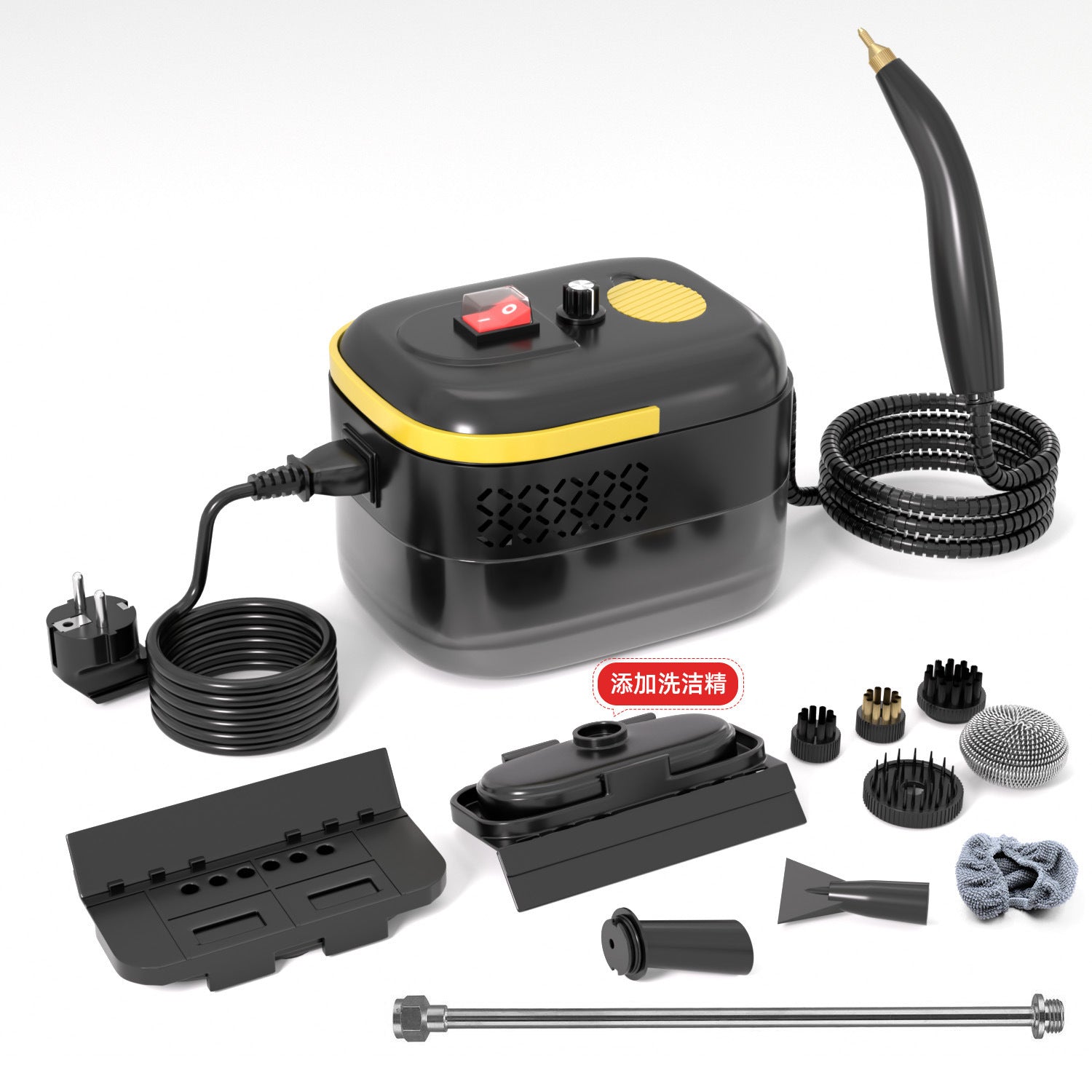 High temperature and high pressure steam cleaner Household small kitchen range hood Home appliance disinfection Air conditioner Multifunctional cleaning machine