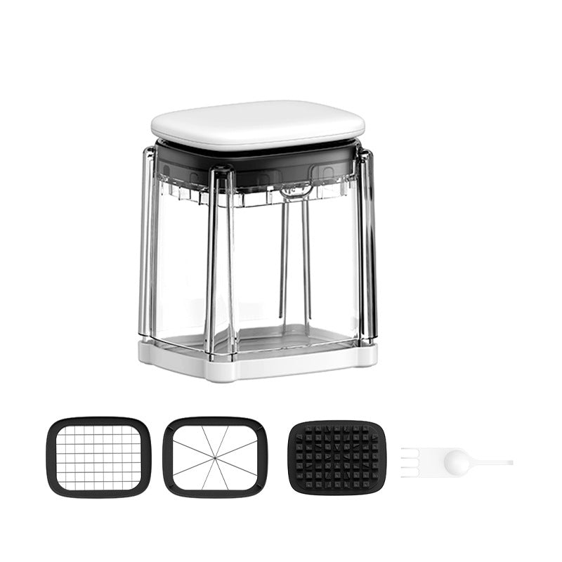 French fries special slicer household kitchen multi-functional press cutting artifact cucumber tomato dicing slicer