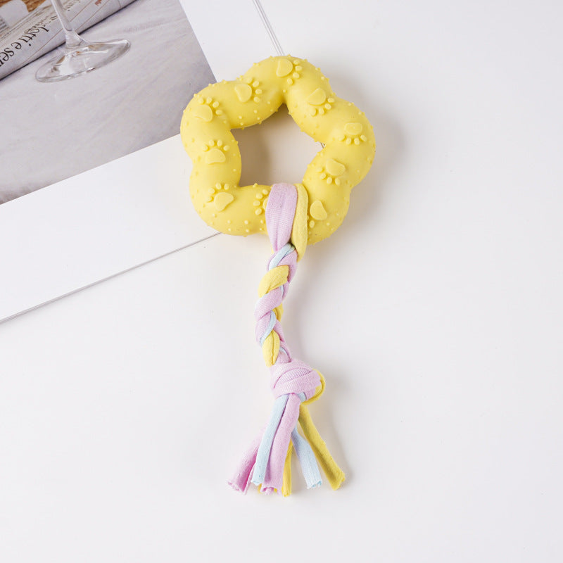 Cross-border hot sale TPR pet toys pet dog molar stick to relieve boredom self-hi, resistant to biting and not rotten, puppy self-hi toys