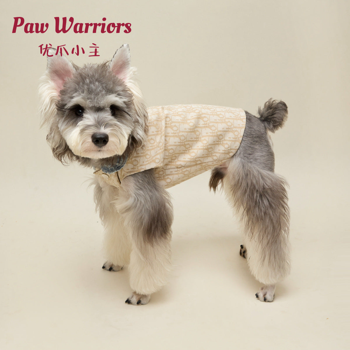 Pet vest denim sleeveless jacket spring and summer splicing trendy brand large dog clothes puppy teddy than bear pomeranian cat