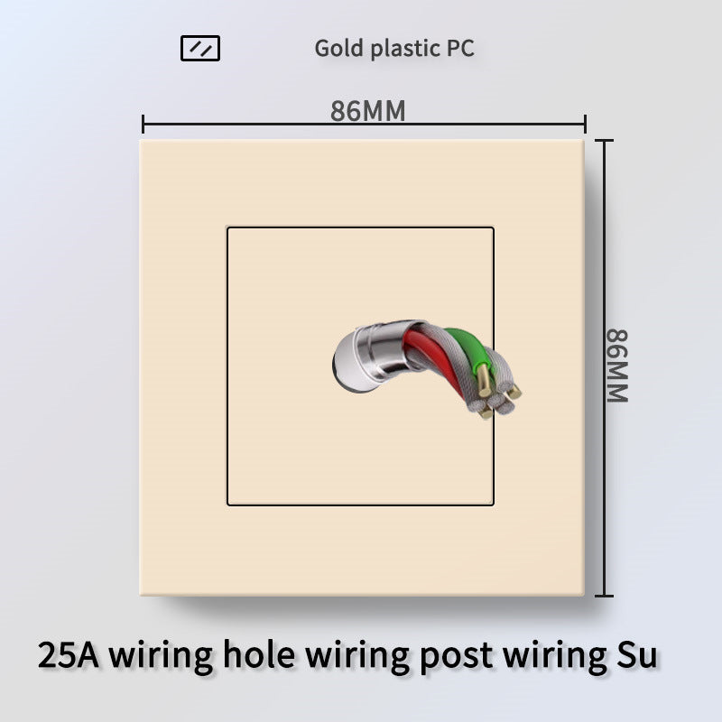 Foreign trade Hong Kong and Macao British 13A socket USB with Type-c plug + British standard electrical switch PC flame retardant panel plug