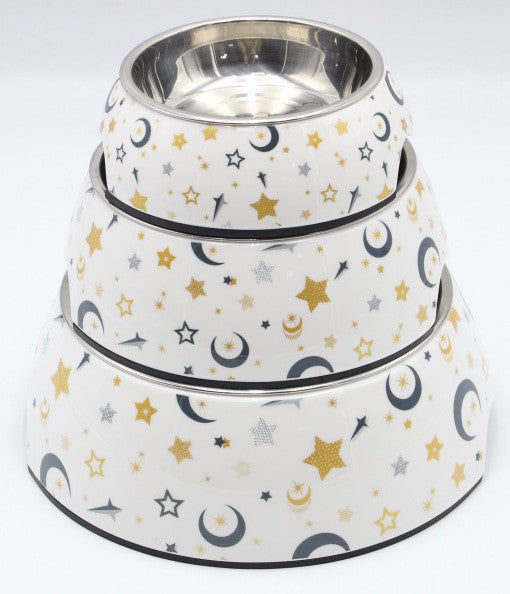 Dog bowl care, pet cervical spine anti-knock, food grade imitation porcelain, universal for cats and dogs, increased capacity, oblique mouth leak-proof