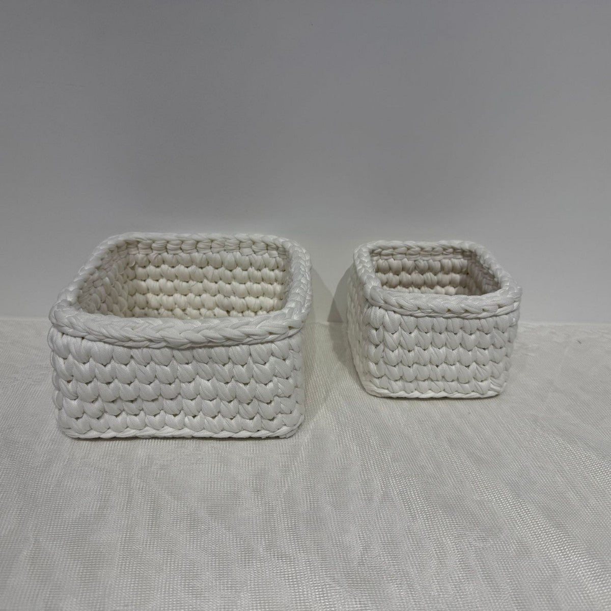 New custom Japanese storage basket, household daily necessities, cloth strip storage basket, living room ornament, storage, simple style