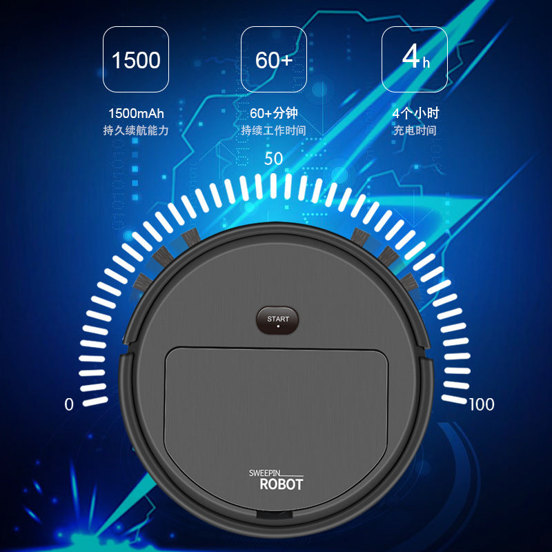 Home appliance gift wholesale intelligent sweeper household suction sweeping drag three-in-one multi-function sweeping robot automatic
