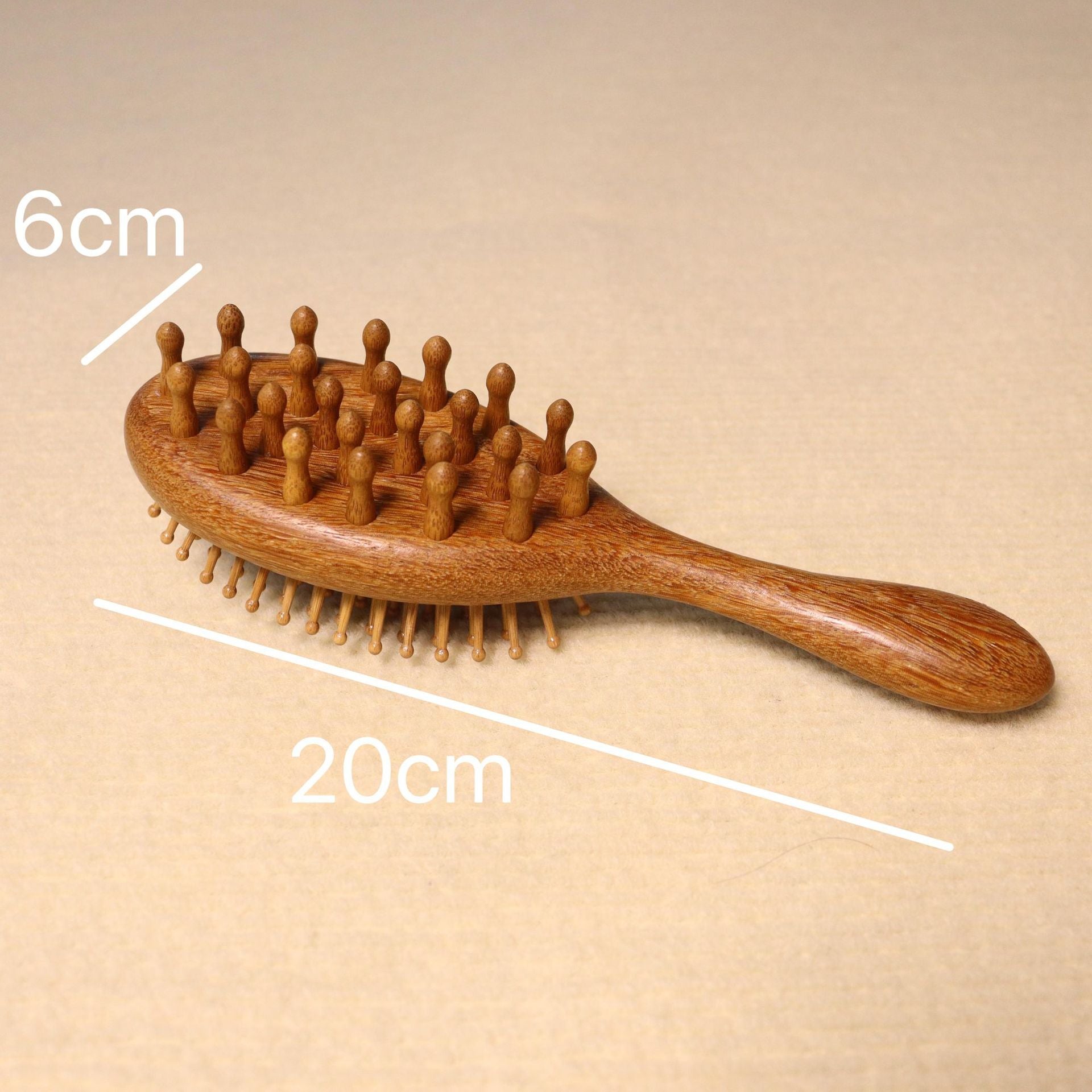 Sandalwood Air Cushion Comb Women's Household Shunfa Head Scalp Meridian Massage Comb Hair Follicle Unclogging Portable Airbag Comb