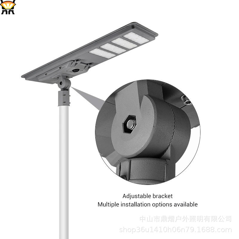 Cross-border source factory integrated solar street lamp Outdoor lighting Intelligent induction solar street lamp