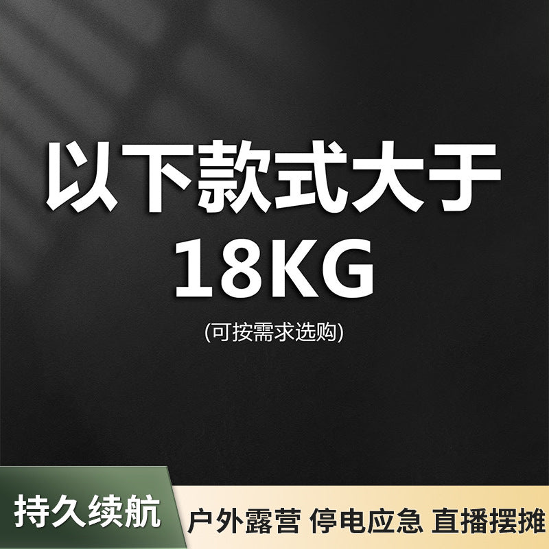 Outdoor mobile power supply 220V portable large-capacity camping night market stall high-power car battery energy storage household