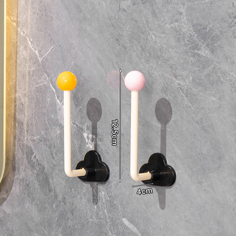 Spot dopamine hair band storage rack, bathroom free punching hook storage, home hair rope, hair accessories, headband storage rack.