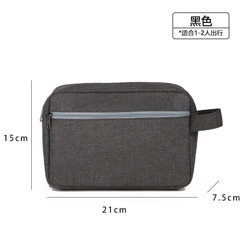Business gifts Men's toiletry bag Portable travel storage bag Large capacity waterproof folding cosmetic bag Dry and wet separation