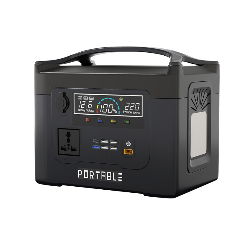 220V outdoor mobile power supply, large-capacity portable emergency power station, high-power camping energy storage power supply, cross-border explosion