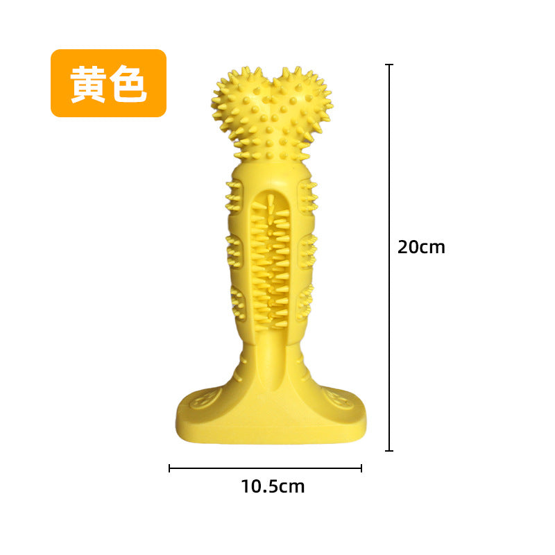 Pet supplies factory wholesale Amazon popular dog toy molar stick can't bite bad toy ball leaks Frisbee