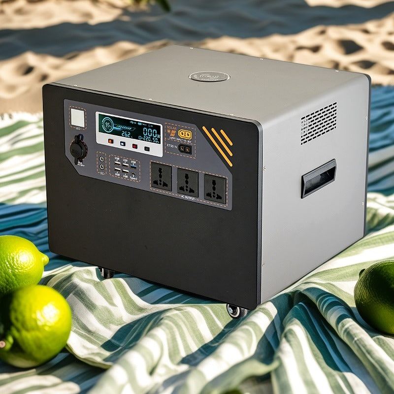 Flagship large-capacity outdoor mobile power supply 220v stall night market commercial self-driving camping portable durable high power