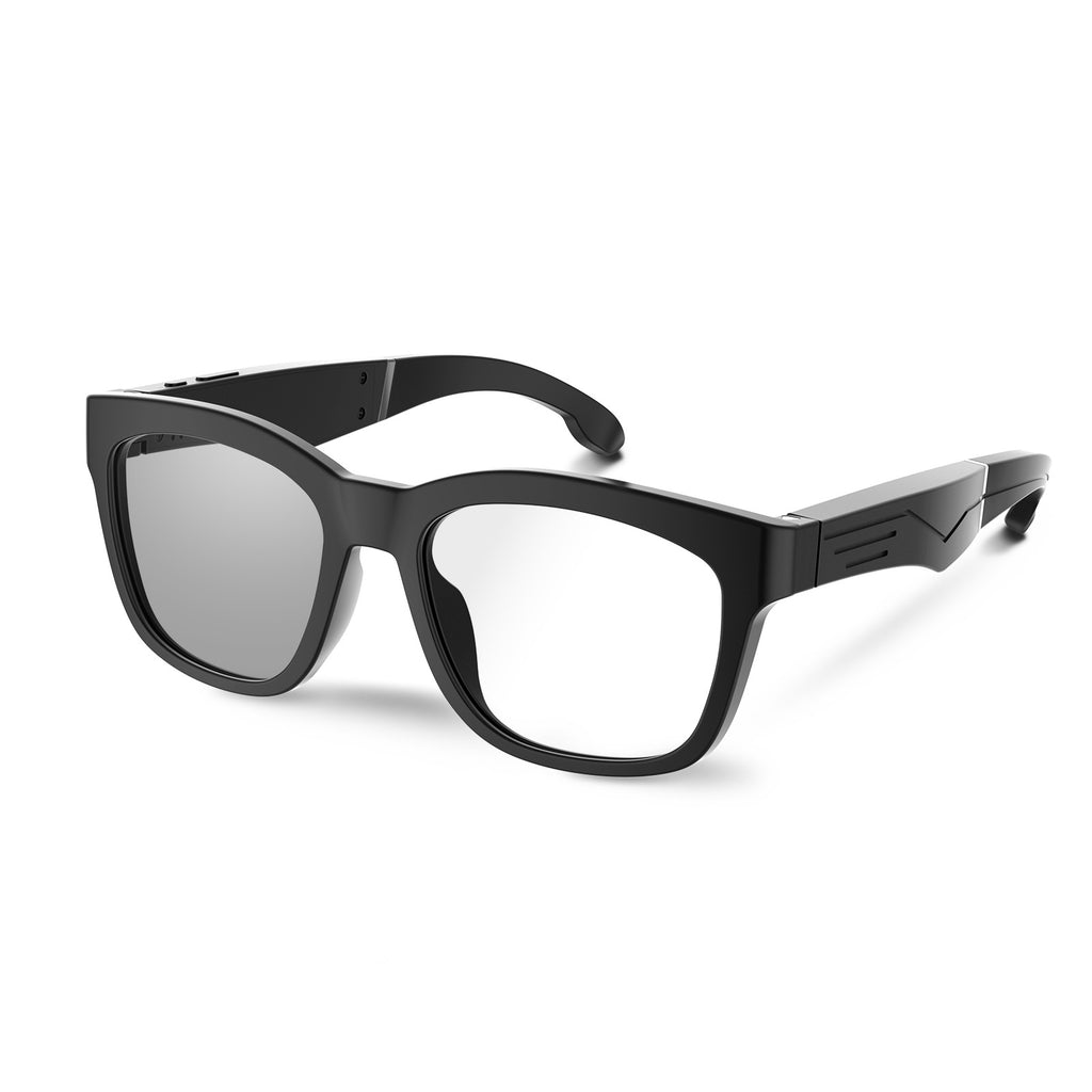 Bluetooth glasses, automatic color-changing lenses, polarized light, unisex, open earphones, hands-free calls, wearable devices, eye protection