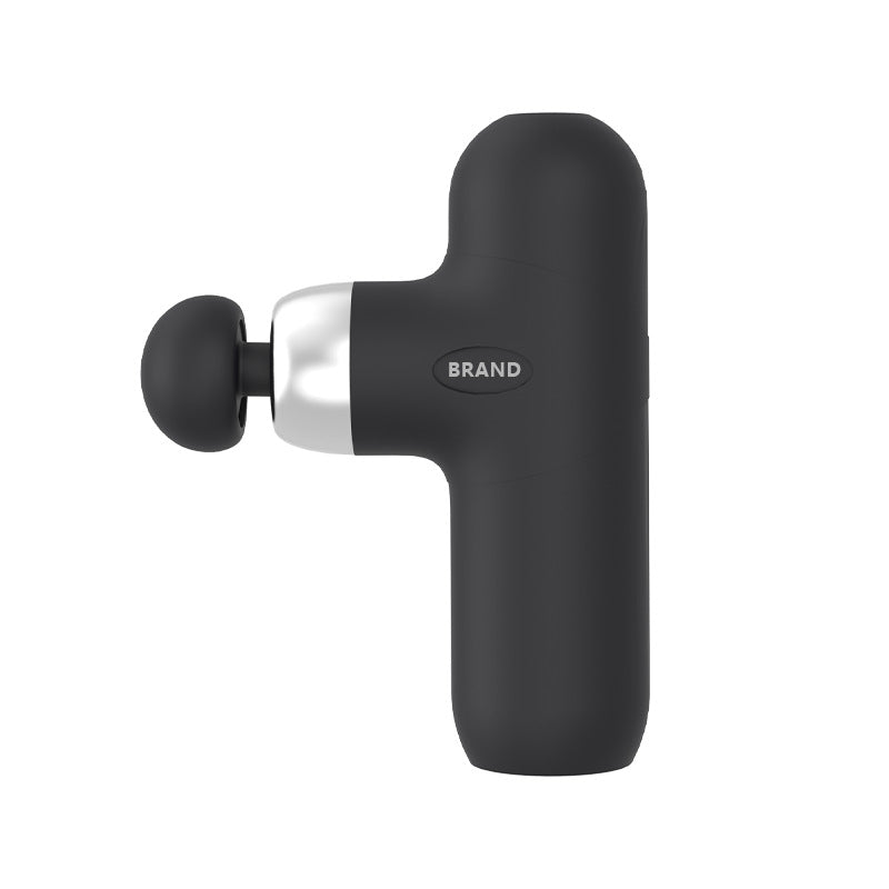 Small cross-border mini mini hot compress fascia gun muscle heating massager girls charging portable fascia gun