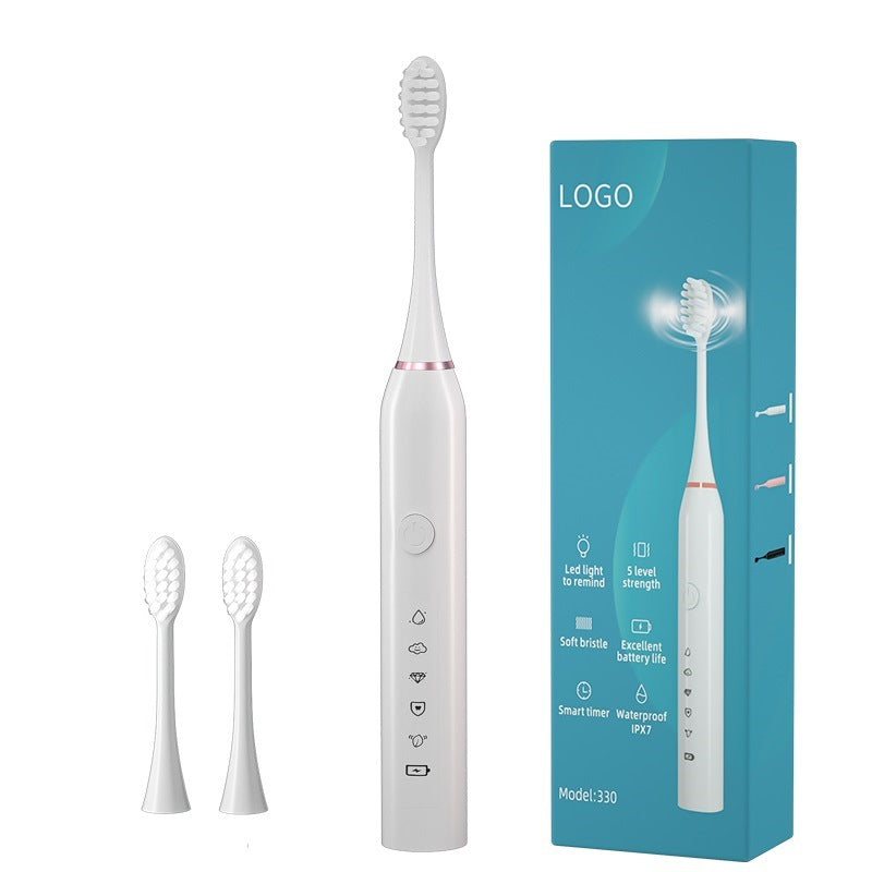 Source Factory Cross-border Electric Toothbrush Adult Rechargeable Fully Automatic Male and Female Student Couple Set Soft Hair