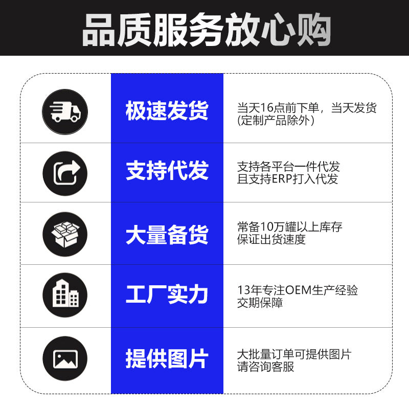 Factory goods Worry-free Sancheng brand multi-dimensional high-calcium camel milk protein powder middle-aged and elderly whey protein nutrition 320g canned