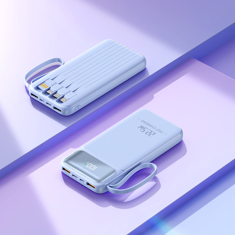 Mobile phone fast charging power bank 3c certified large capacity 10,000mAh aircraft can carry mobile power customization