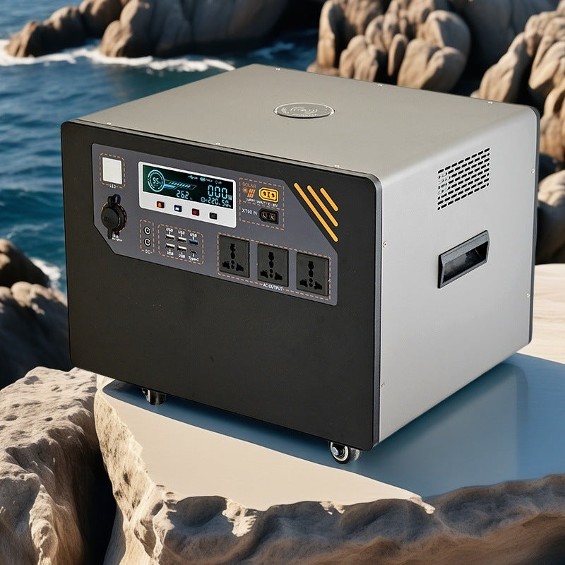 Flagship large-capacity outdoor mobile power supply 220v stall night market commercial self-driving camping portable durable high power