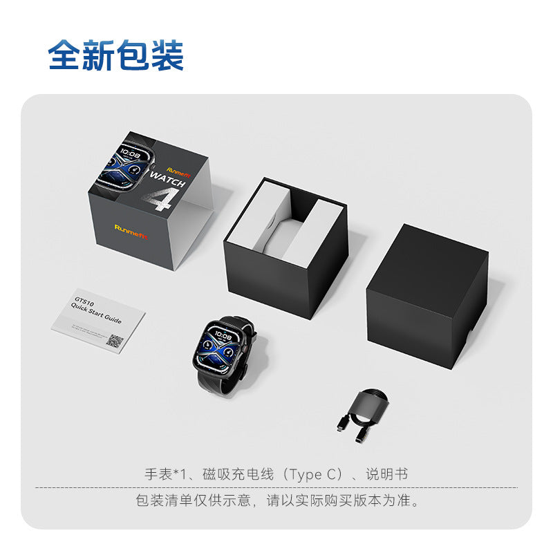 Amazon GTS10 smartwatch AI sleep analysis sports watch heart rate blood oxygen smart bracelet AMOLED