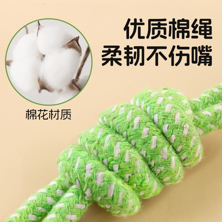 Dog Toys Grinding Teeth Bite-resistant Knot Slippers Small Medium Large Dog Teddy Golden Retriever Bigbear Pet Supplies