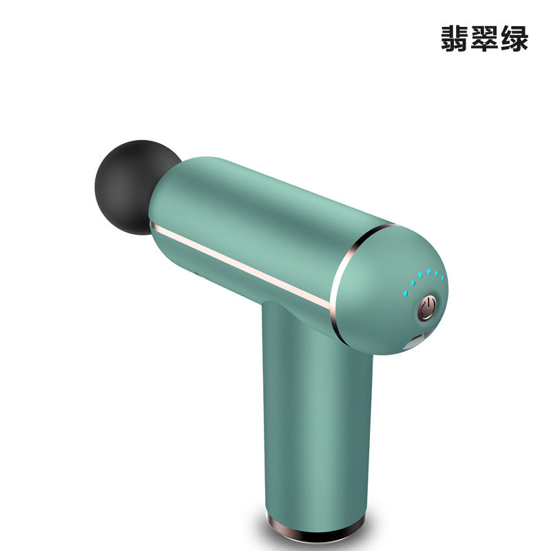 Cross-border Pulse Fascia Gun Muscle Deep Impact Choroid Mini Electric Massage Amazon Massager Neck Rub Gun