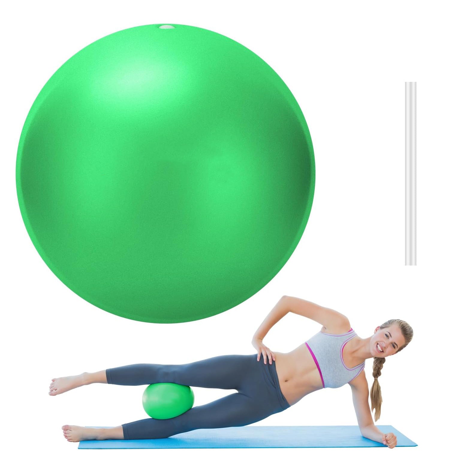 Yoga pelvic floor muscle ball 25cm Pilates ball, pregnant women pelvic floor muscle exercise postpartum recovery training fitness ball