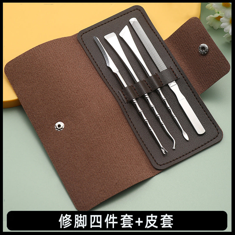 Pedicure knife, foot scraping knife, remove dead skin by yourself, calluses, horny knife, nail clipper, special nail picker for nail groove, professional tool