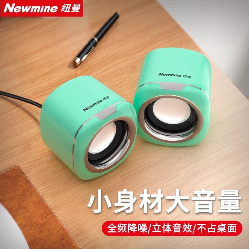 Newman BT55 Computer Audio Desktop Home Wired Mini Speaker Small Desktop Multimedia Laptop Speaker