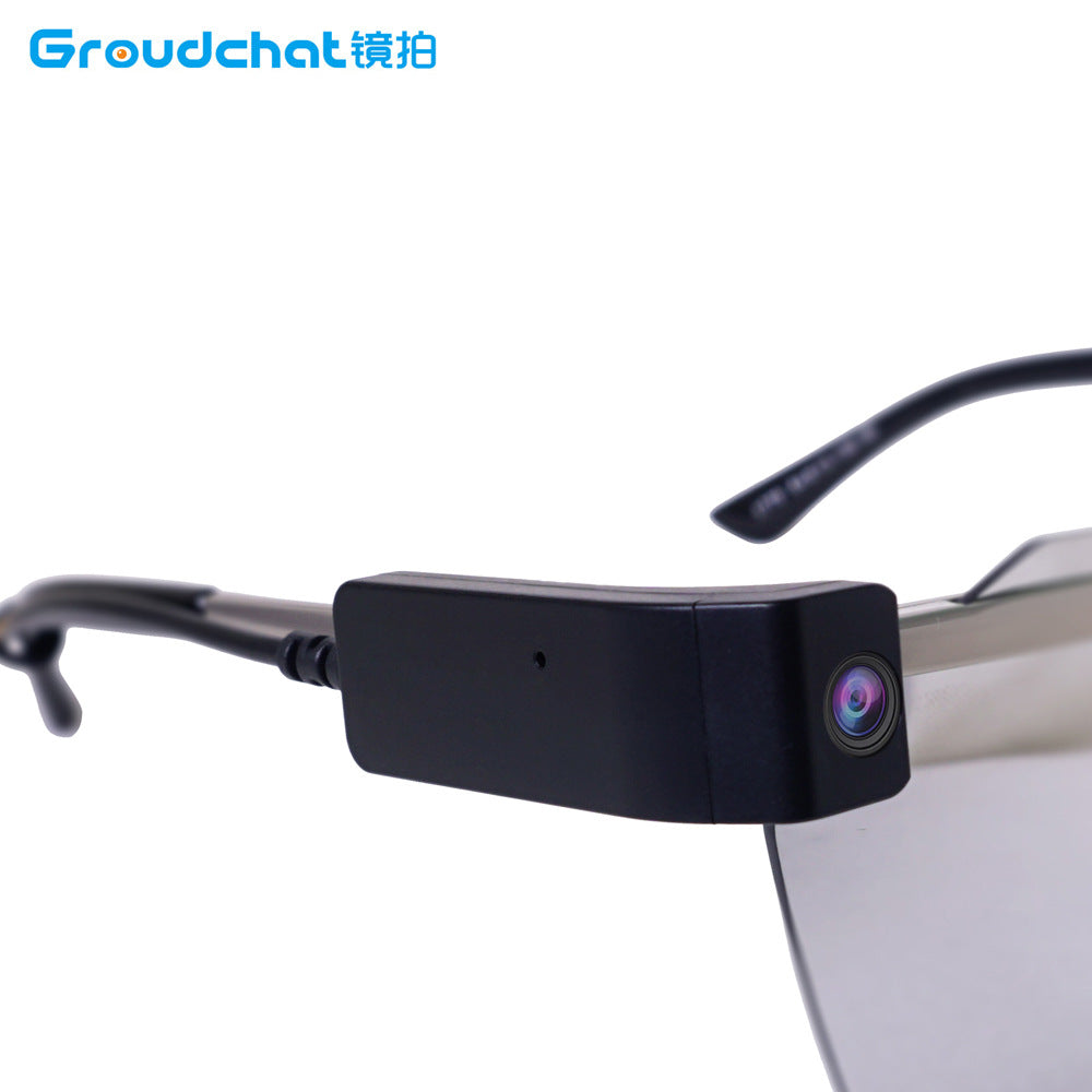 Mobile phone smart wear camera glasses plug mobile phone push live high definition 1080p free drive usb computer camera