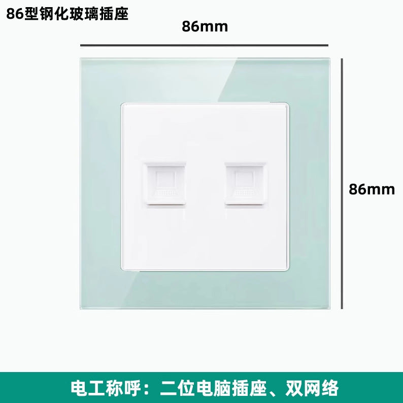 British 13A Hong Kong and Macao USB socket British standard porous TYPE-C charging panel switch electrical system