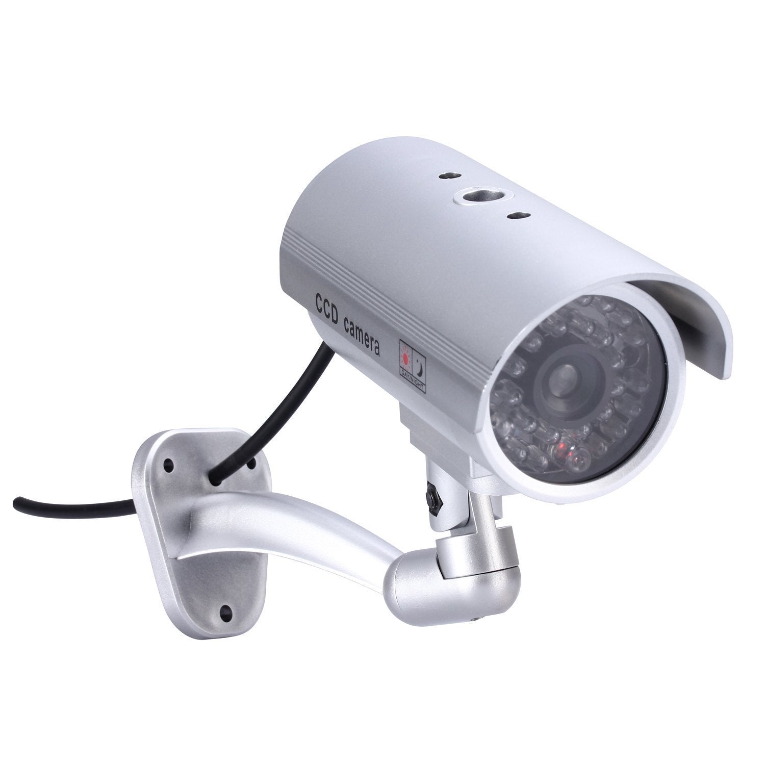Cross-border IR-2600 fake monitor probe gun type flash home public indoor and outdoor miniature simulation camera