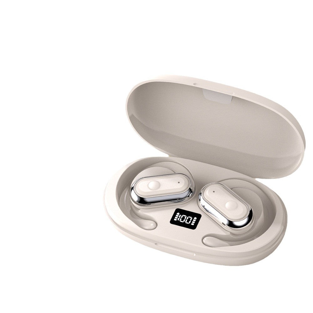 McLarson wireless bluetooth headset 2024 new air bone conduction wireless noise reduction ear-hanging headset sports running