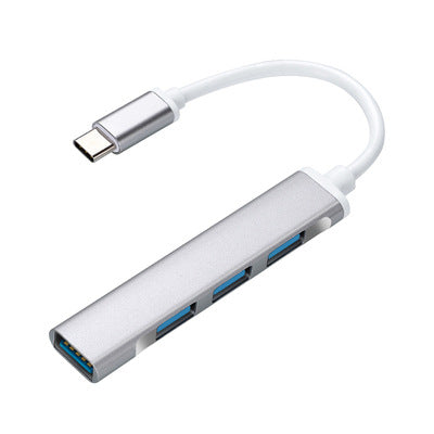 Applicable to Huawei Apple mobile phone computer usbType-c to 4USB3.0 adapter U disk car docking station hub