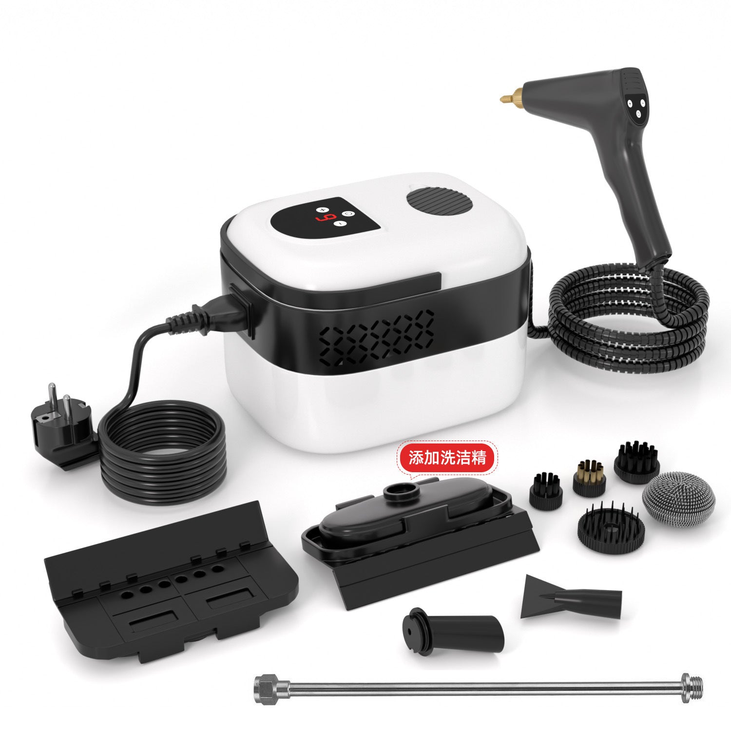 High temperature and high pressure steam cleaner Household small kitchen range hood Home appliance disinfection Air conditioner Multifunctional cleaning machine