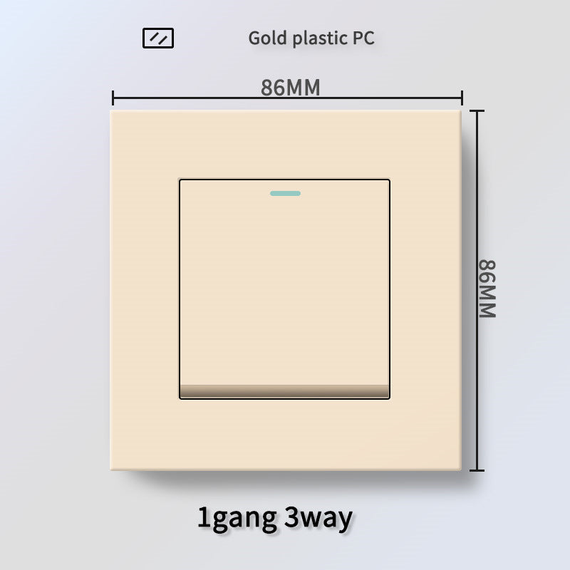 Foreign trade Hong Kong and Macao British 13A socket USB with Type-c plug + British standard electrical switch PC flame retardant panel plug
