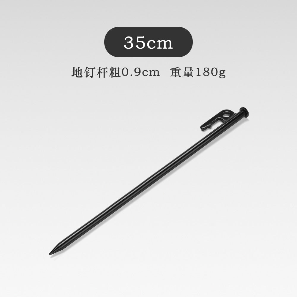 Outdoor bold tent floor nails black steel nails camping canopy accessories beach camping nails canopy floor nails 20 30 40