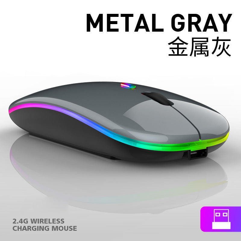 Wireless mouse Charging model Universal silent Spot computer accessories Notebook office Bluetooth dual-mode ergonomics